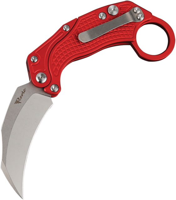 Reate Knives EXO-K Button Lock Red SW REA121 - Reate Knives