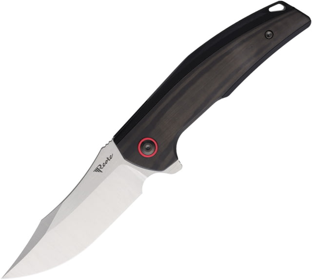 Reate Knives Jack Jr Framelock Satin/Red REA201 - Reate Knives