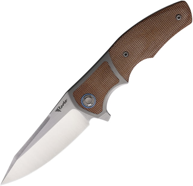 Reate Knives Mini Crossroad Framelock Brown - Reate Knives