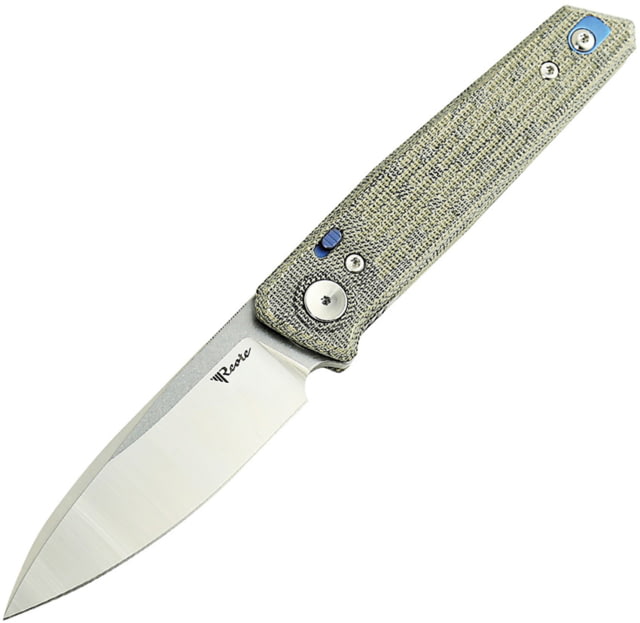 Reate Knives PL-6 Pivot Lock Green Mic REA184 - Reate Knives