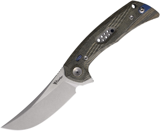 Reate Knives PL-7 Pivot Lock Grn/Black Mic REA192 - Reate Knives
