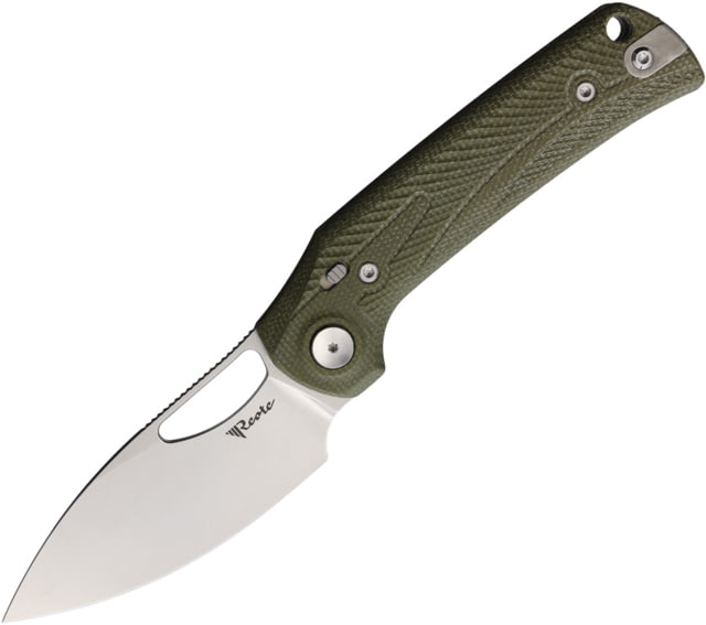 Reate Knives PL-XE Pivot Lock Grn Mic SW REA169 - Reate Knives
