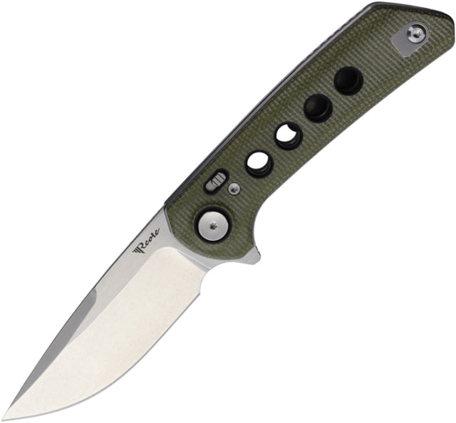 Reate Knives PL-XF Pivot Lock Grn Mic SW REA - Reate Knives
