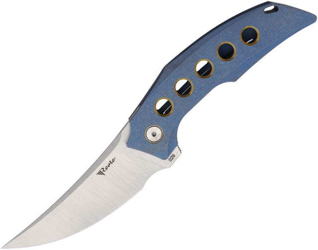 Reate Knives Velocity Framelock Blue/Bz REAVEL2 - Reate Knives