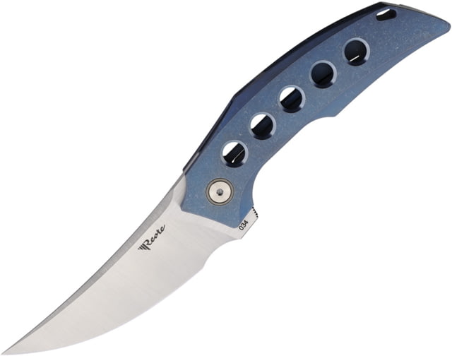 Reate Knives Velocity Framelock Blue REAVEL3 - Reate Knives