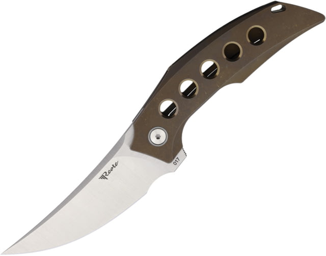 Reate Knives Velocity Framelock Bronze REAVEL4 - Reate Knives