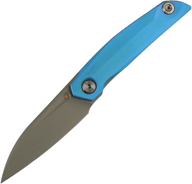 Reate Knives VK Anub Framelock Blue BB REA210 - Reate Knives
