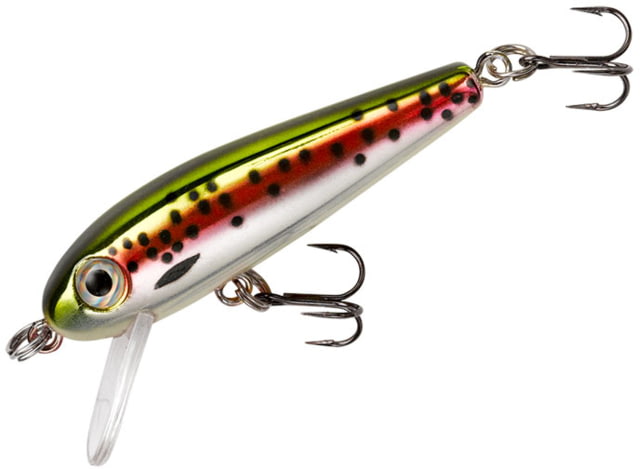 Rebel Lures Rebel Tracdown Minnow 49 Slick Rainbow Trout 1-5/8in 3/32 oz