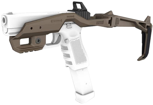 Recover Tactical  BRACE Stabilizer Kit for Glock 43 Glock 43X and Glock 48 G43 G43X G48 - All Gens/Versions FDE - Recover Tactical