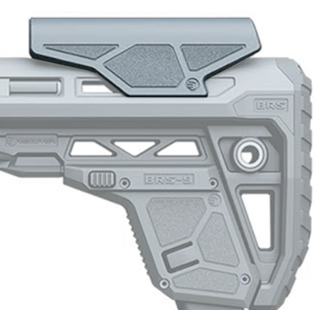 Recover Tactical BRS AR Stock w/Cheek Rest/Compartment/BRS6 AR Mag Holder Black - Recover Tactical