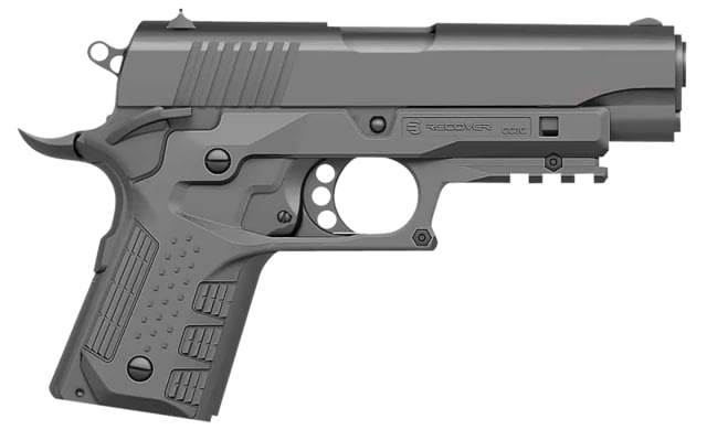 Recover Tactical CC3C Compact 1911 Grip & Rail System Picatinny Phantom Grey - Recover Tactical