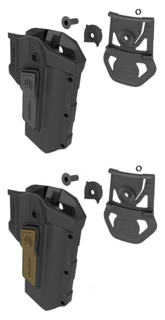 US Recover Tactical HC11 Active Holster For The 1911 With CC3H/P, Left Hand, Black, HC11AL-01 Tech Data