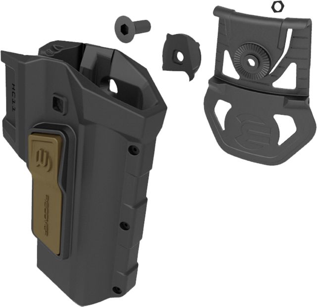 Recover Tactical HC11 Active Holster For The 1911 With CC3H/P Right Hand Tan - Recover Tactical