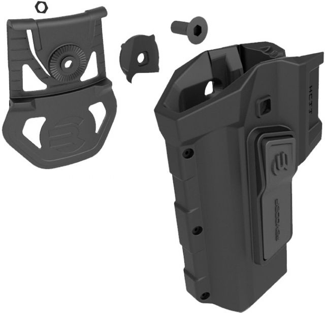 Recover Tactical HC11 Active Holster For The 1911 With CC3H/P Left Hand Black - Recover Tactical