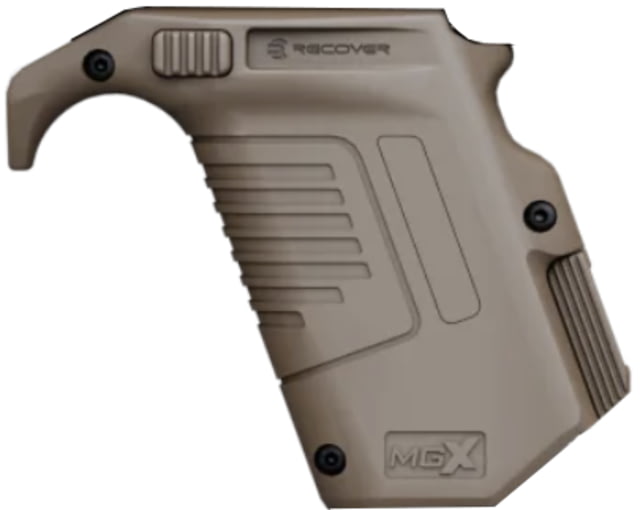 Recover Tactical MGX Angled MMC Metal Mag Catch P320 Tan - Recover Tactical
