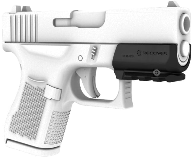 Recover Tactical OR43 Sub Compact Rail Adapter For The Glock 43 43X and 48 MOS Black - Recover Tactical