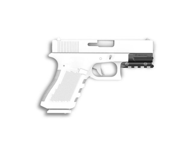 Recover Tactical Picatinny Over Rail Adapter Glock 17/19 Gen3-5 Black - Recover Tactical