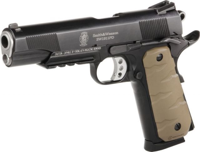 Recover Tactical RG11 Quick Change 1911 Rubber Grips T-REX Tan - Recover Tactical