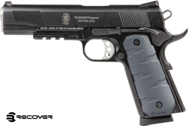 Recover Tactical RG11 Rubber Grip Wrap T-REX Pattern 1911 Phantom Grey - Recover Tactical
