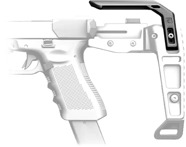 Recover Tactical S-PRO Cheek Rest Black - Recover Tactical
