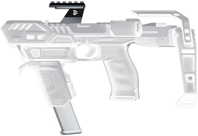 Recover Tactical S-Pro Upper Rail W/ 5 Slot Pic Rail For M-Lok Black - Recover Tactical