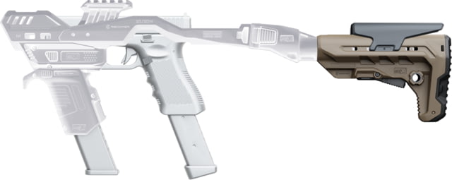 Recover Tactical SBX AR Compact Buttstock P-IX & 20/20X Compatible FDE - Recover Tactical