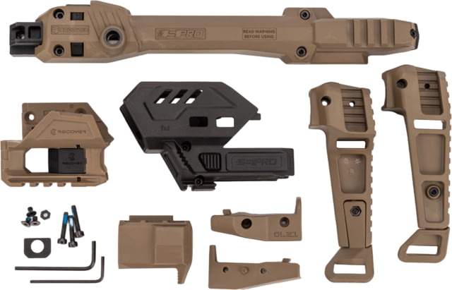 Recover Tactical SPRO Basic G20/21/40 w/Rail Carbine Conversion Tan - Recover Tactical