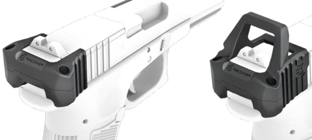Recover Tactical UCH44 Upper Charging Handle for Glock 44- Lower & Upper Profile Charging Handles Included Black - Recover Tactical