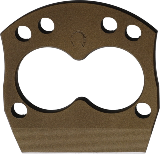Red Horse Knife Works Punchers Chance Bronze Ice Scraper 2.5in Overall Bronze D2 Tool Steel Kydex Sheath RH022 BRONZ