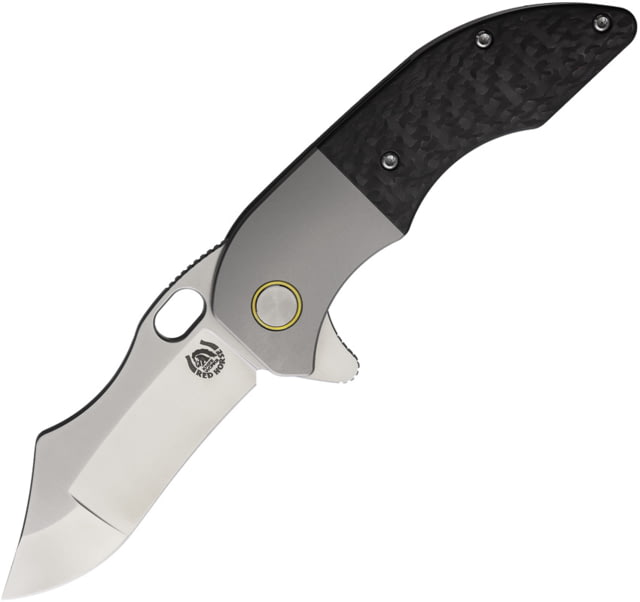 Red Horse Knife Works War Pig Framelock Twill CF RH036 - Red Horse Knife Works