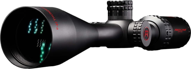 Red-Line Optics P-47 Thunderbolt II 6-24x50mm Rifle Scope1in Tube Second Focal Plane Locking Turrets Tactical/Hunting Reticle Black/Red - Red-Line Optics