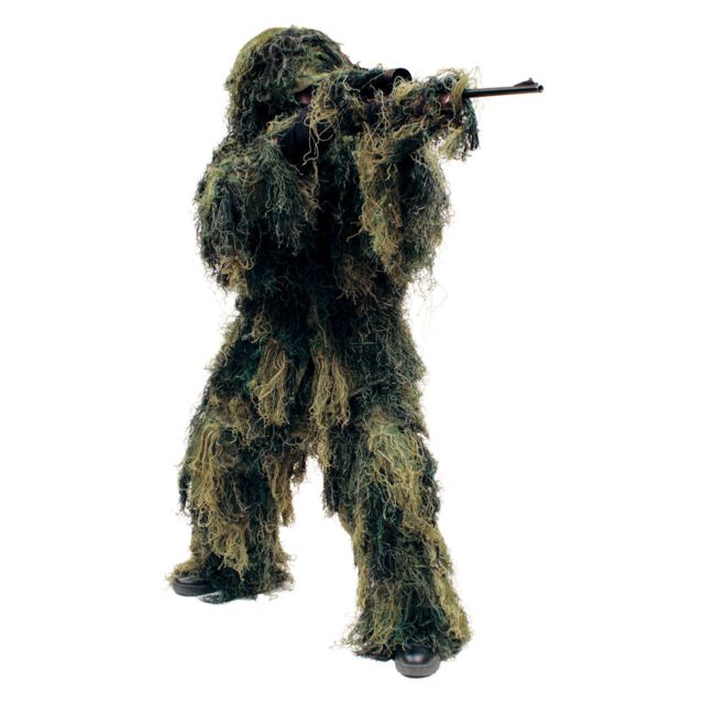 Red Rock Outdoor Gear 5-Piece Ghillie Sui Woodland Large - Red Rock Outdoor Gear
