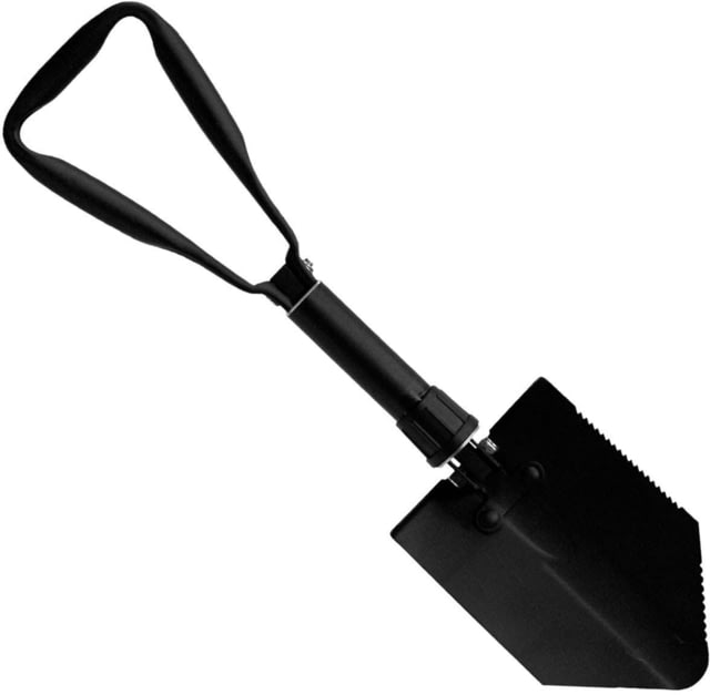 Red Rock Outdoor Gear Campers Tri Fold Shovel Black
