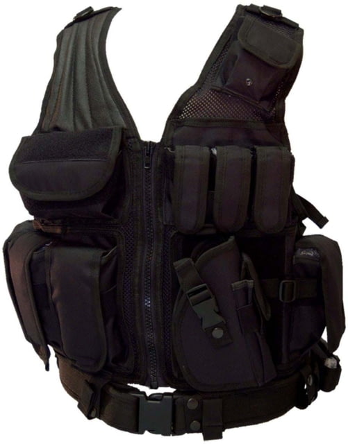 Red Rock Outdoor Gear Cross Draw Vest Black - Red Rock Outdoor Gear
