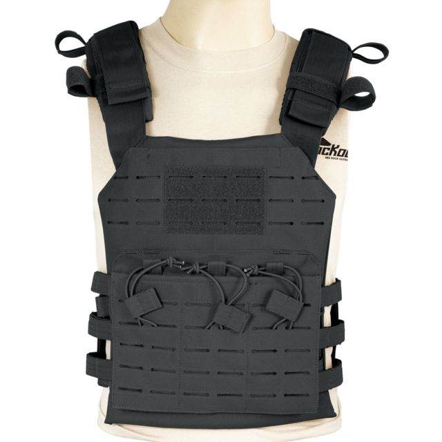 Red Rock Outdoor Gear Laser-Cut Plate Carrier Black - Red Rock Outdoor Gear