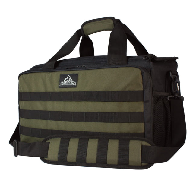 Red Rock Outdoor Gear MOLLE Range Bag Black/Olive Drab - Red Rock Outdoor Gear
