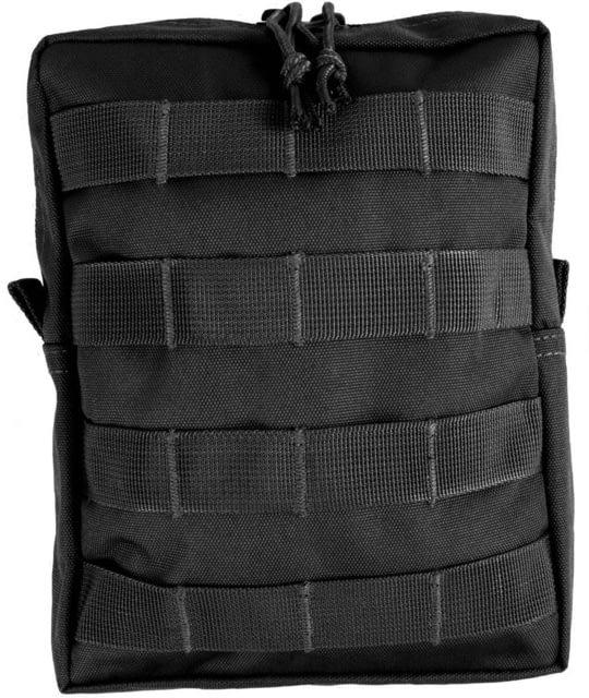 Red Rock Outdoor Gear Large MOLLE Utility Pouch Black - Red Rock Outdoor Gear