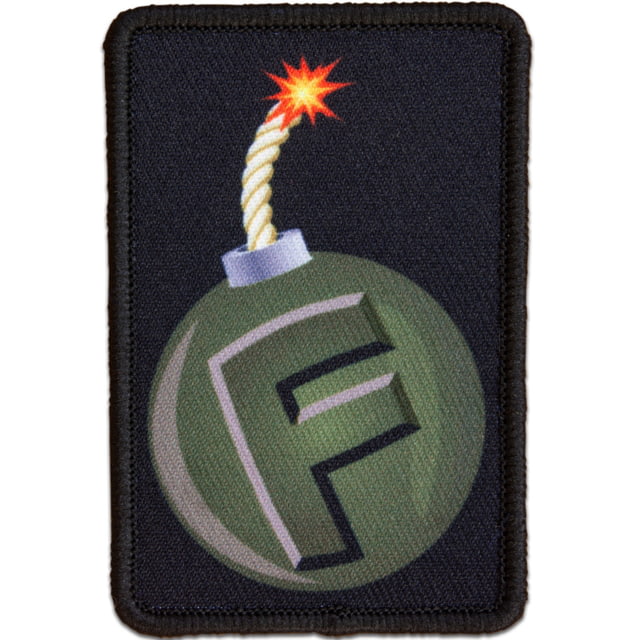 Red Rock Outdoor Gear Morale Patch F-Bomb - Red Rock Outdoor Gear