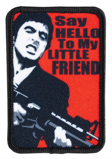 Red Rock Outdoor Gear Morale Patch Say Hello To My Little Friend - Red Rock Outdoor Gear