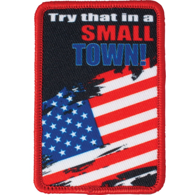 Red Rock Outdoor Gear Morale Patch Try This In A Small Town - Red Rock Outdoor Gear