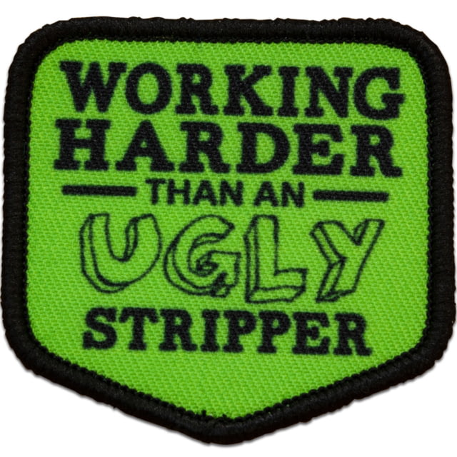 Red Rock Outdoor Gear Morale Patch Working Harder Than An Ugly Stripper - Red Rock Outdoor Gear