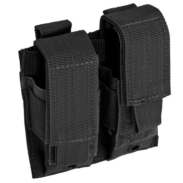 Red Rock Outdoor Gear Double Pistol Mag Pouch Black - Red Rock Outdoor Gear