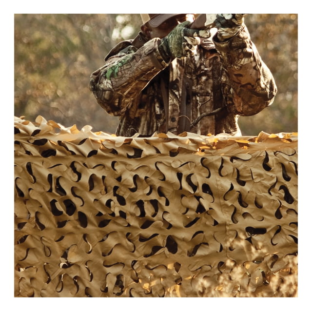 Red Rock Outdoor Gear Hunting Series Camouflage Netting Desert 8x10 - Red Rock Outdoor Gear