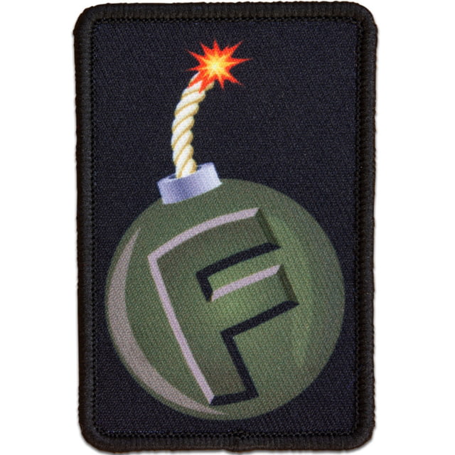 Red Rock Outdoor Gear Morale Patch F-Bomb - Red Rock Outdoor Gear