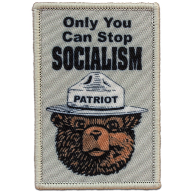 Red Rock Outdoor Gear Morale Patch Only You Can Stop Socialism - Red Rock Outdoor Gear