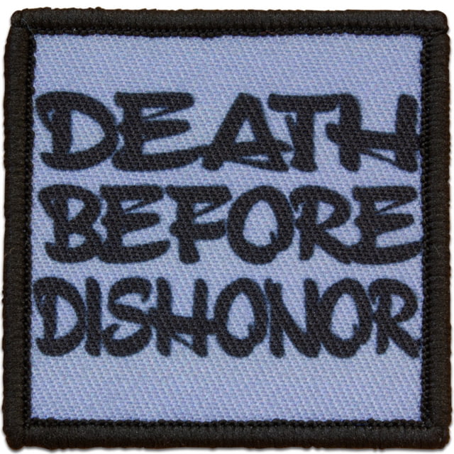Red Rock Outdoor Gear Morale Patch Death Before Dishonor - Red Rock Outdoor Gear