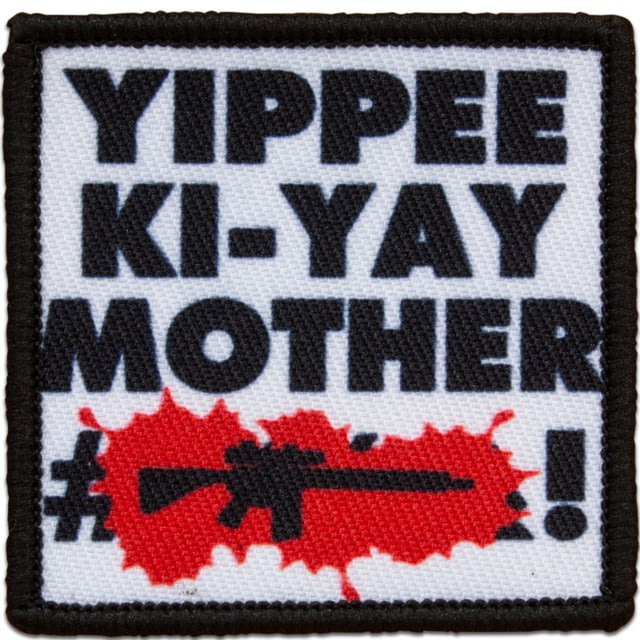 Red Rock Outdoor Gear Morale Patch Yippee Ki-Yay Mother #&# - Red Rock Outdoor Gear