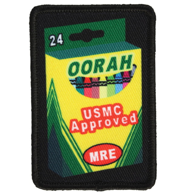 Red Rock Outdoor Gear Morale Patch USMC Crayola Approved MRE