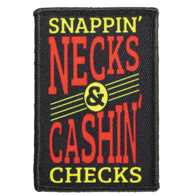 Red Rock Outdoor Gear Morale Patch Snappin' Necks & Cashin' Checks - Red Rock Outdoor Gear
