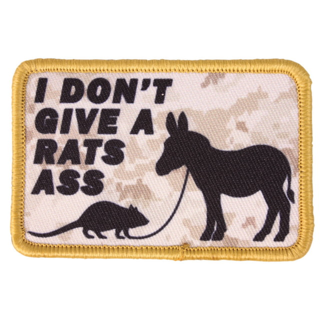 Red Rock Outdoor Gear Morale Patch I Don't Give A Rats A - Red Rock Outdoor Gear